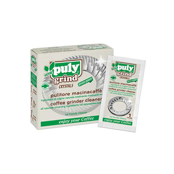 Puly Caff Coffee Grinder Cleaning Crystals 15 Grams (10 Sachets )