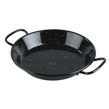 Black Mini Paella Pan 15cm