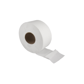 Mini Jumbo Toilet Roll 2ply White 3&quot; Core (Pack 12)