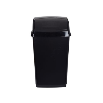 Whitefurze Black 30 Litre Swing Bin