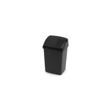 Whitefurze Black 10 Litre Swing Bin