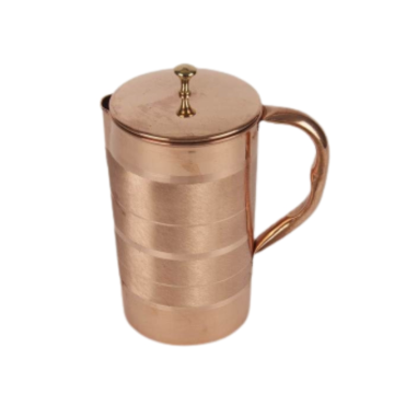 Copper Coffee Jug with Lid